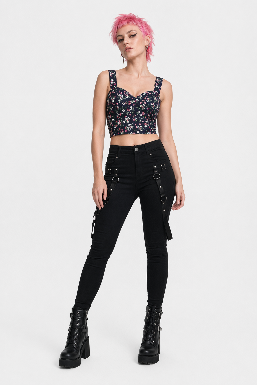Classy Summer Crop Top Camisole with Built-In Support 8