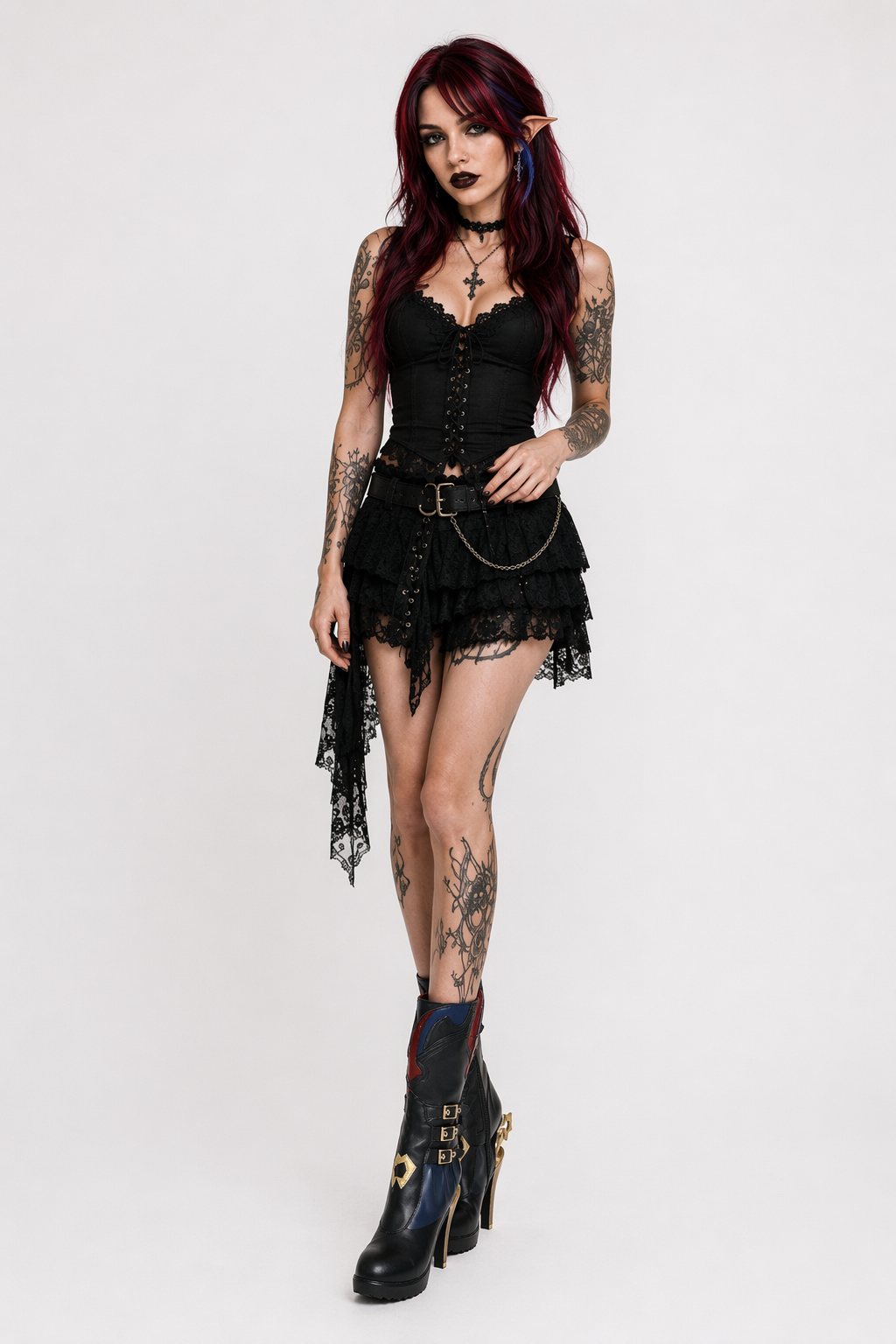 Genshin Impact Chasca Cosplay Costume 41