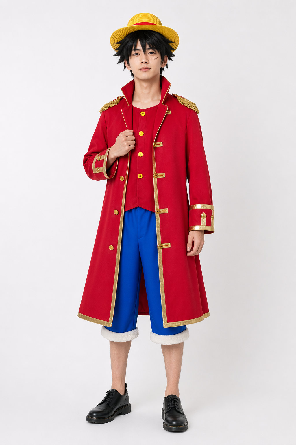 One Piece Luffy Cosplay Costume XXL