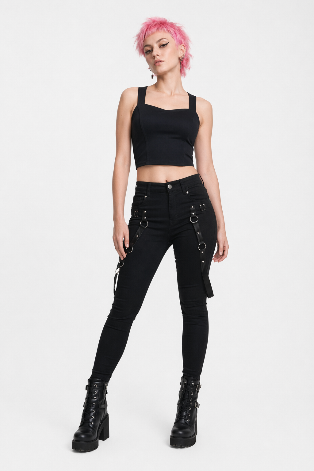 Classy Summer Crop Top Camisole with Built-In Support 21