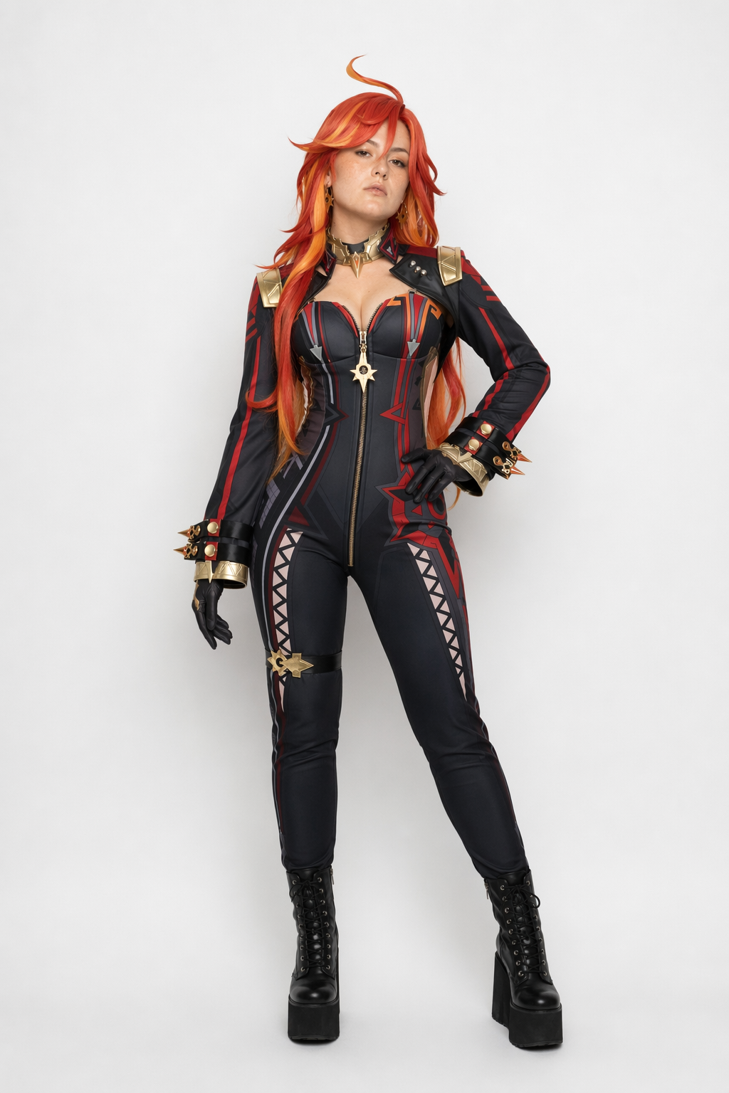 Genshin Impact Mavuika Cosplay Costume XXXL