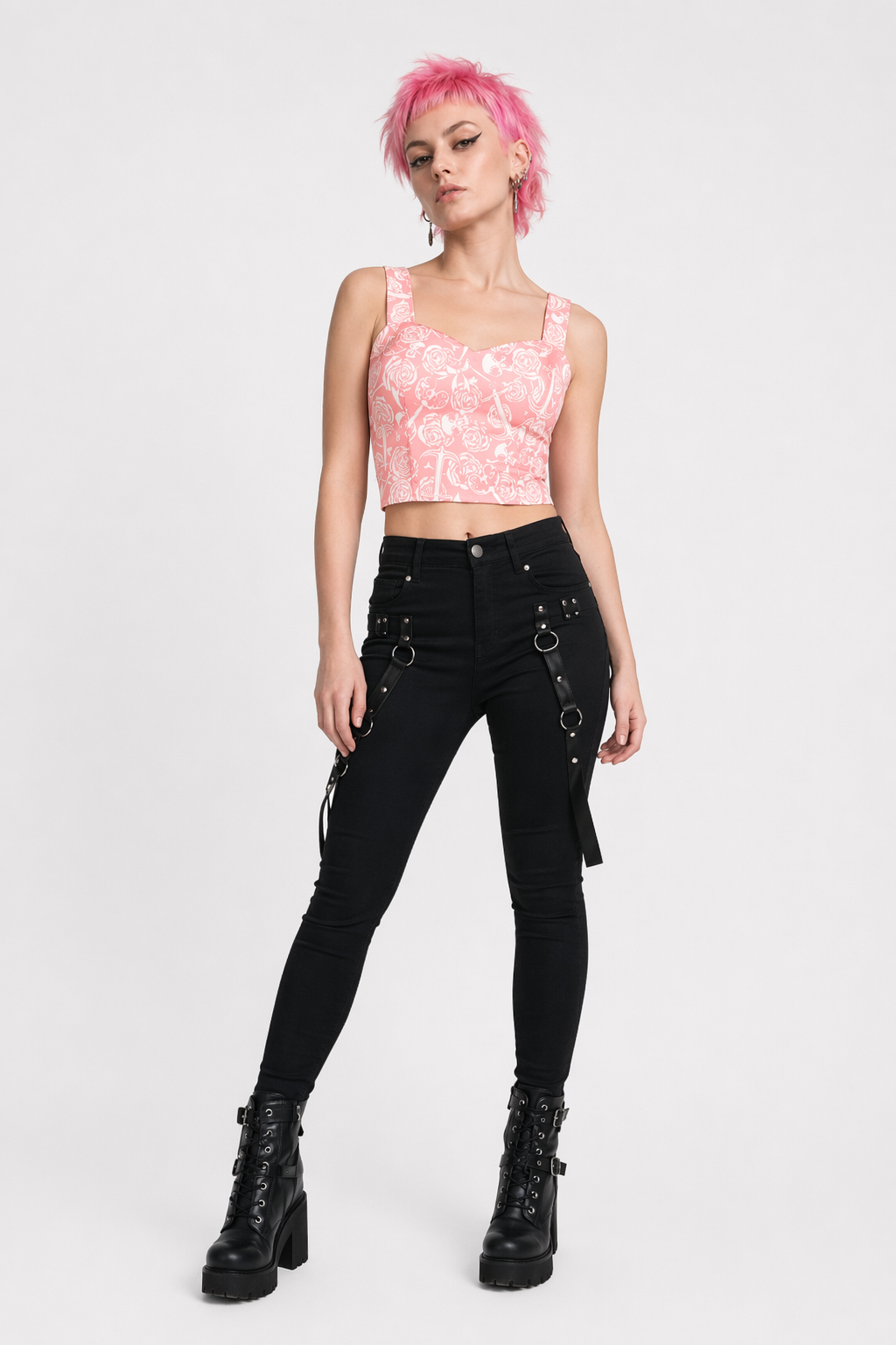 Classy Summer Crop Top Camisole with Built-In Support 10
