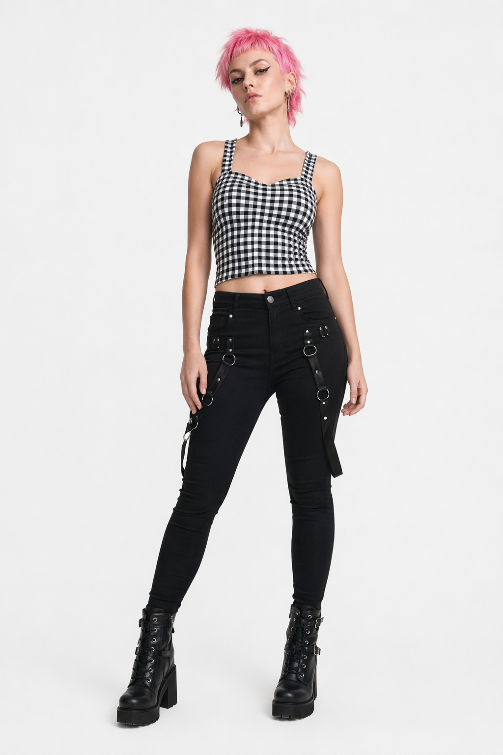 Classy Summer Crop Top Camisole with Built-In Support 19