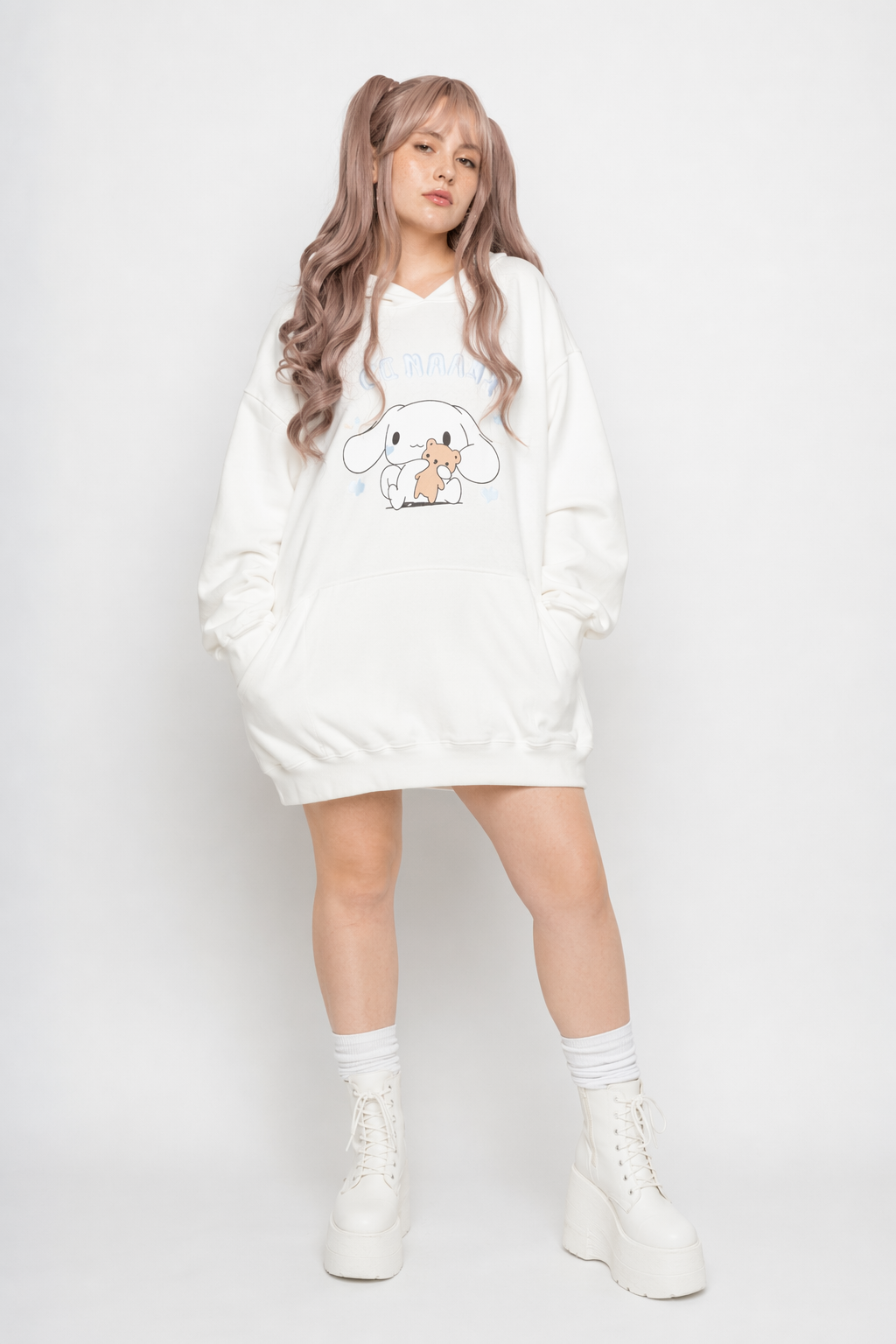 Oversized Cozy Cinna Hoodie for Cute Fashion Lovers XXL