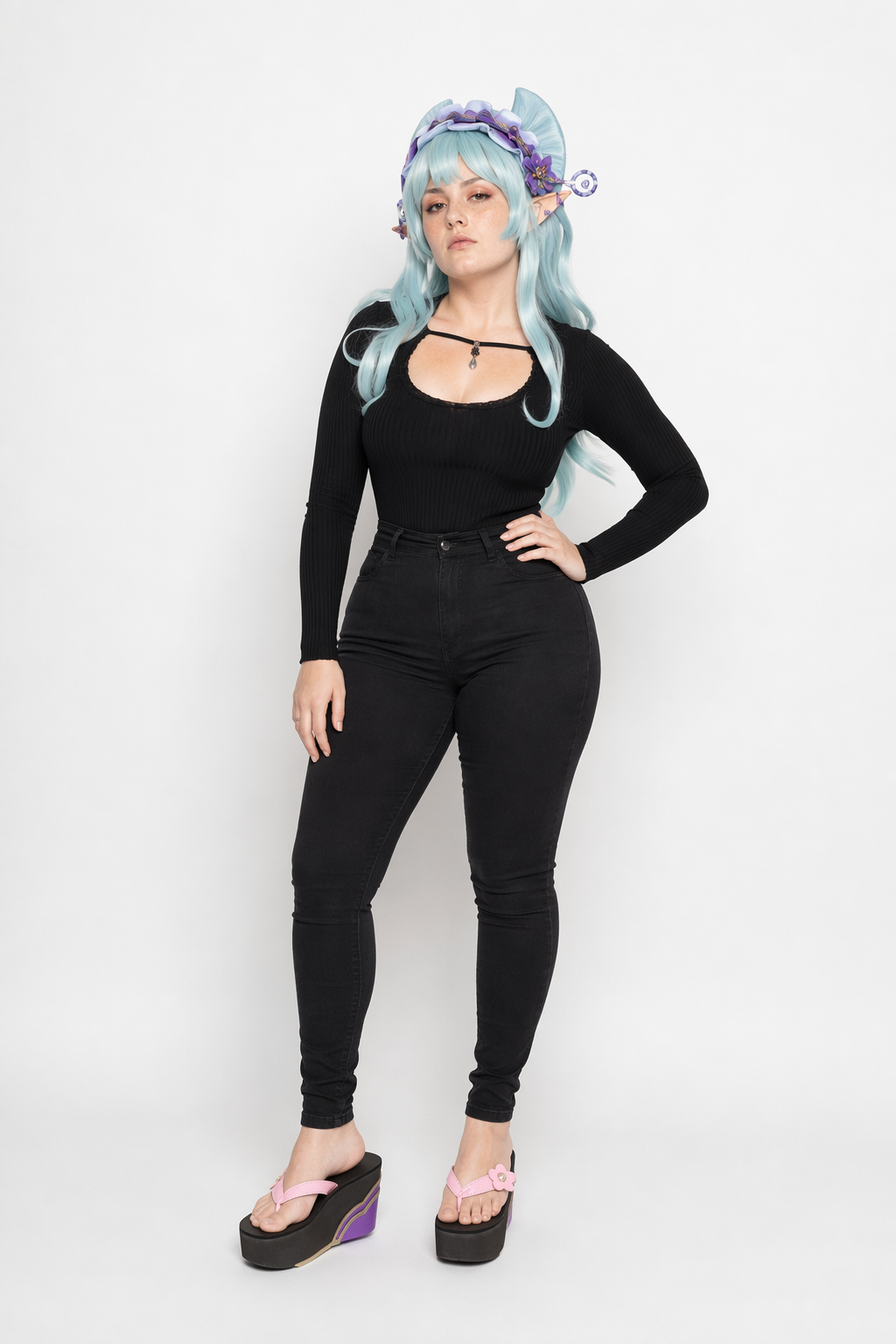 Genshin Impact Yumemizuki Cosplay Costume 40
