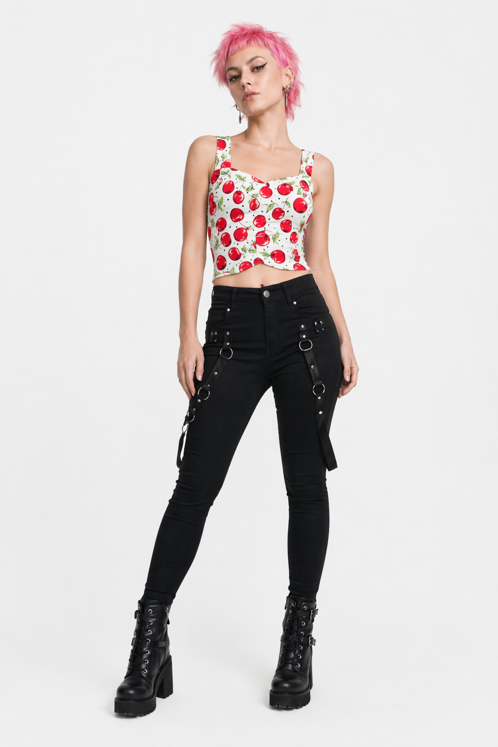 Classy Summer Crop Top Camisole with Built-In Support 20