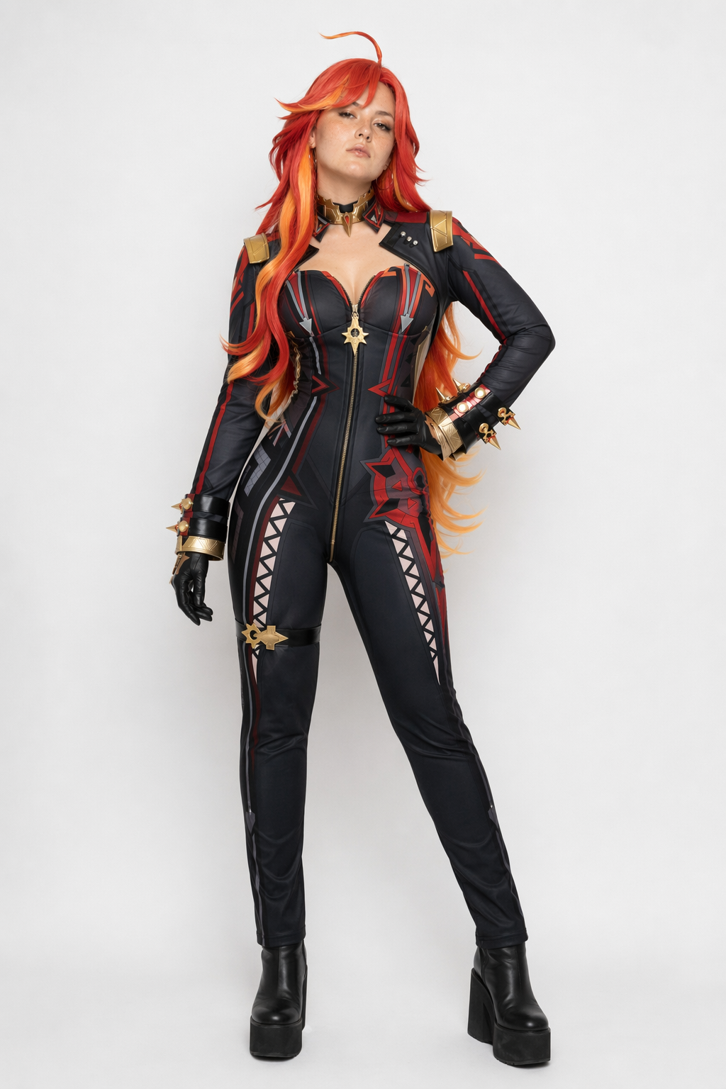 Genshin Impact Mavuika Cosplay Costume S