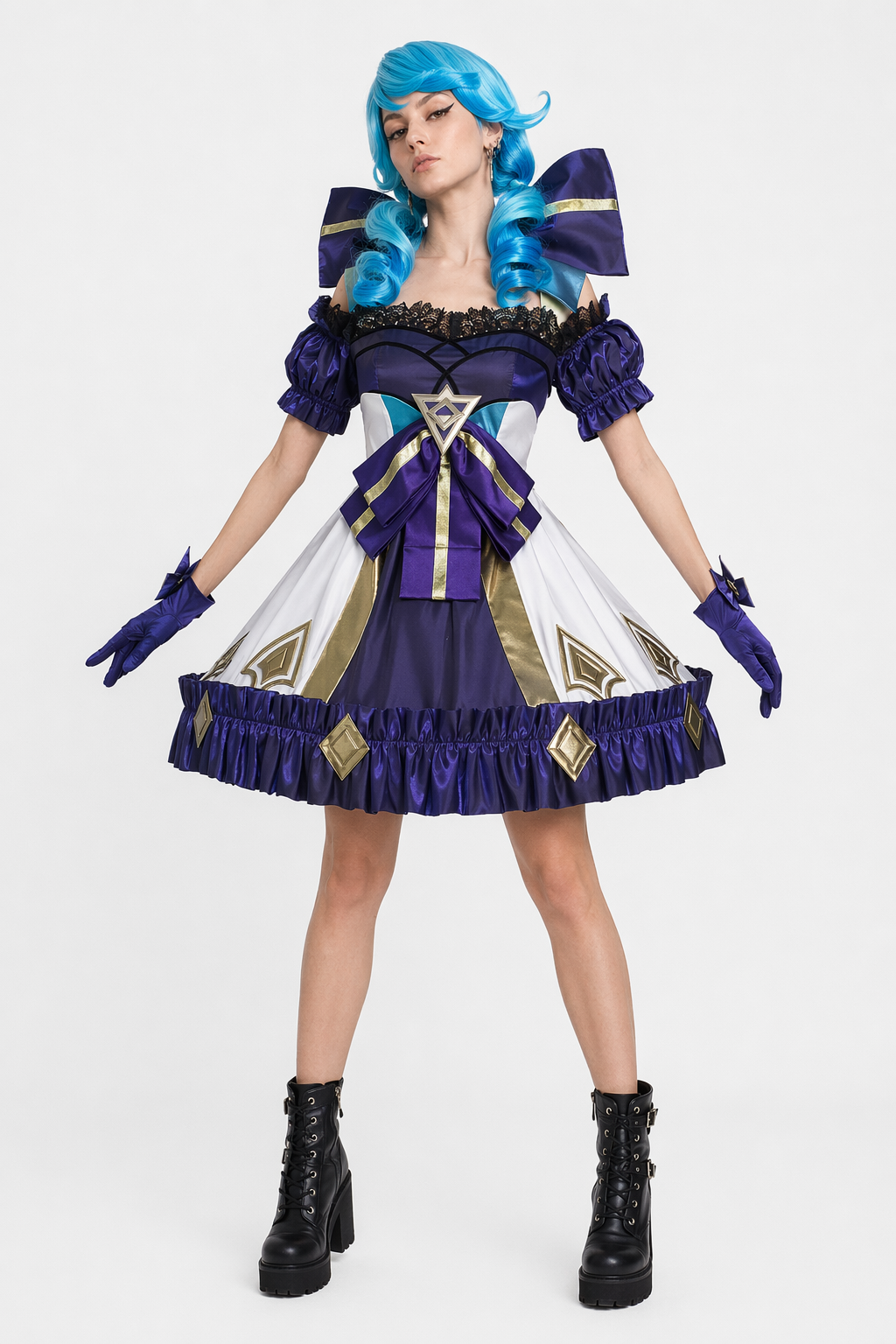 League of Legends Gwen Cosplay Costume Default