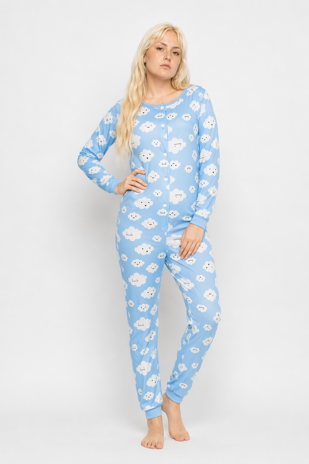 Cozy Cloud Sleeper Onesie for Sweet Dreams and Comfort XL