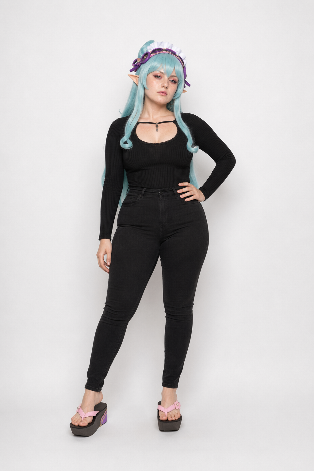 Genshin Impact Yumemizuki Cosplay Costume 38