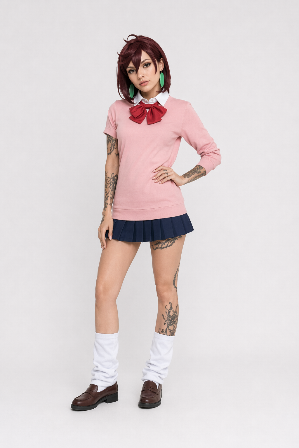 Dandadan Ken Takakura, Momo Ayase, Aira Shiratori Cosplay Uniform Set S