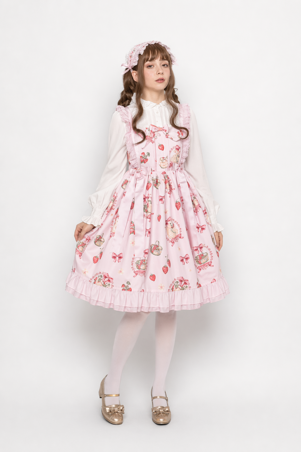 Traditional Sweet Lolita Dress for Kawaii Pastel Lovers Dress Only
