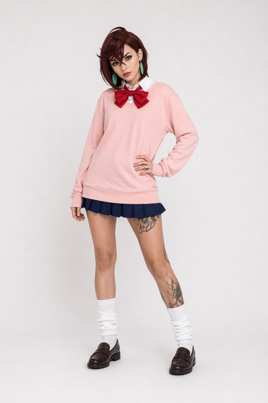 Dandadan Ken Takakura, Momo Ayase, Aira Shiratori Cosplay Uniform Set L