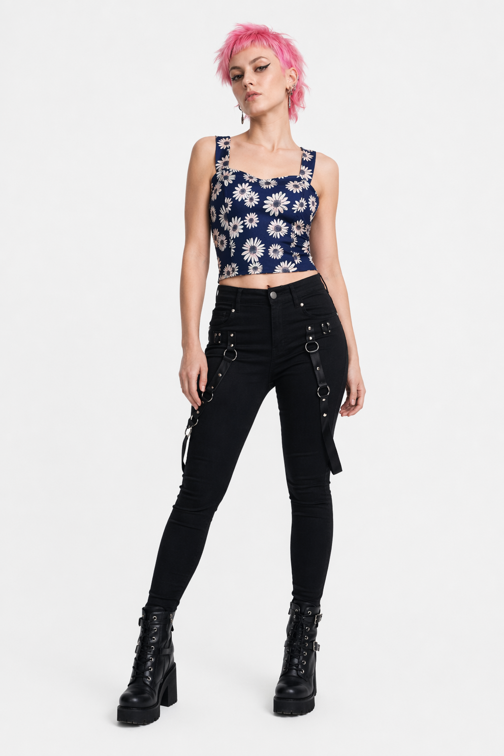 Classy Summer Crop Top Camisole with Built-In Support 12