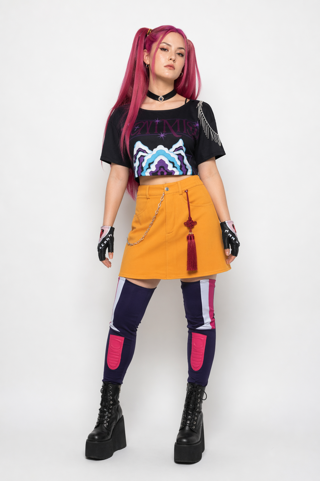 KPop Demon Hunters Mira Cosplay Costume Default