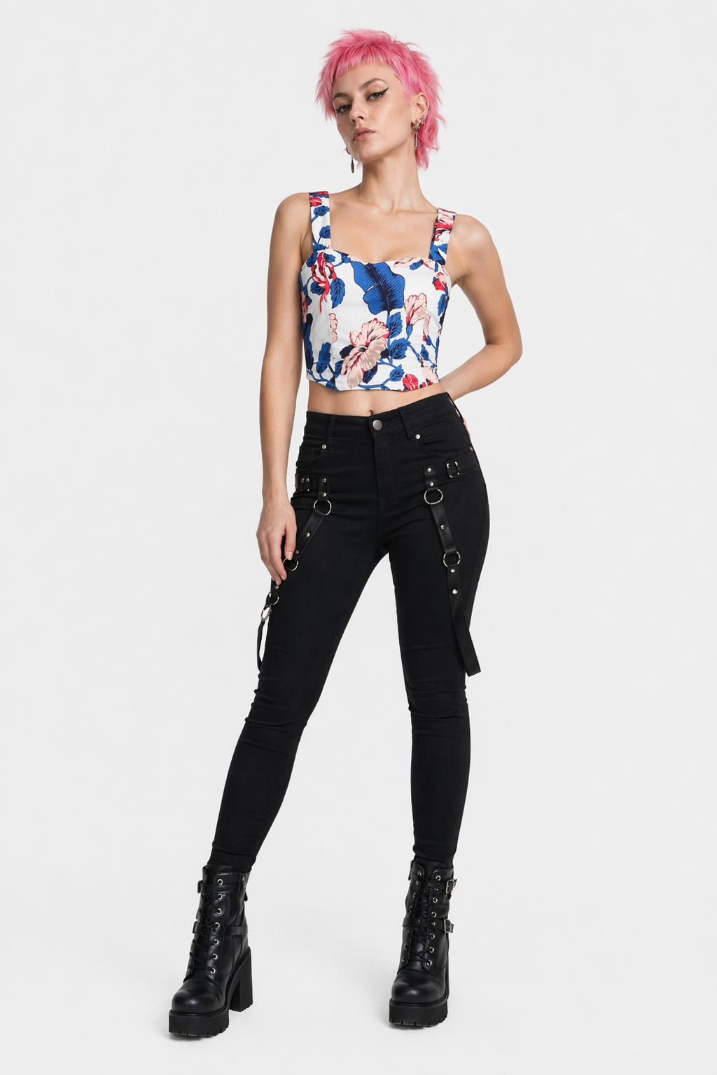 Classy Summer Crop Top Camisole with Built-In Support 4