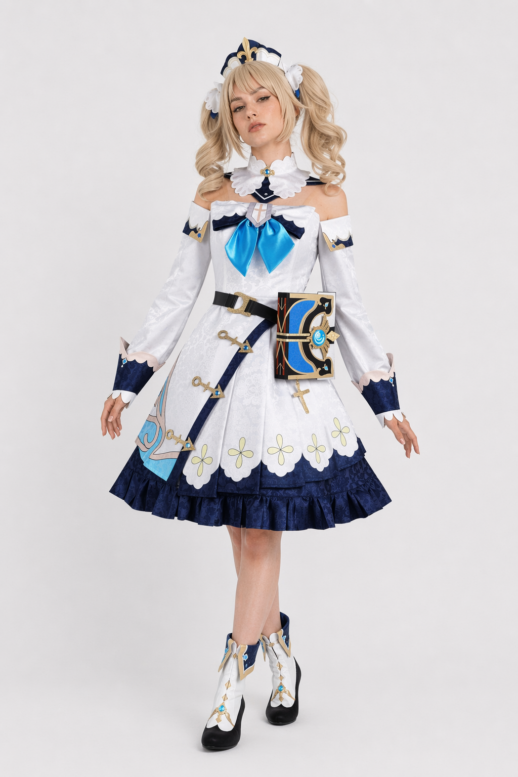 Genshin Impact Barbara Cosplay Costume 36