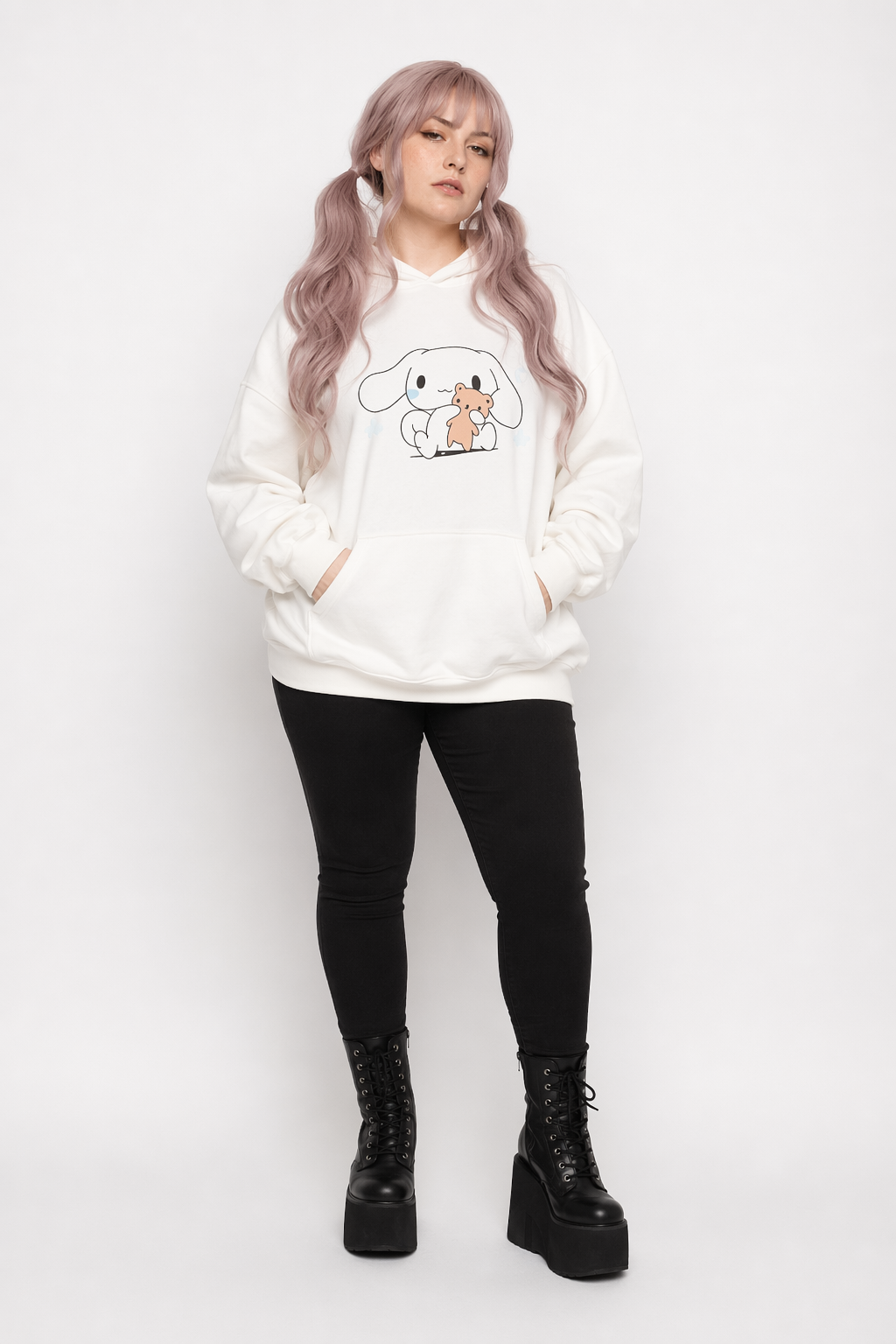 Oversized Cozy Cinna Hoodie for Cute Fashion Lovers S