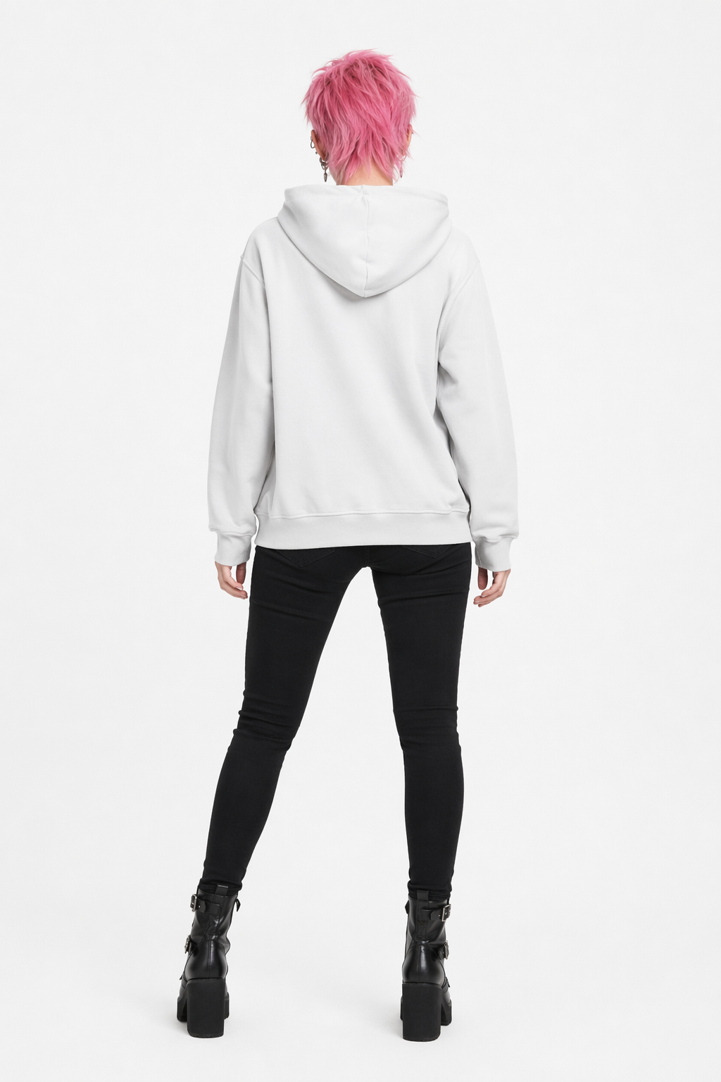 Dudu Bubu Cleaning Hoodie for Fun and Cozy Everyday Wear White