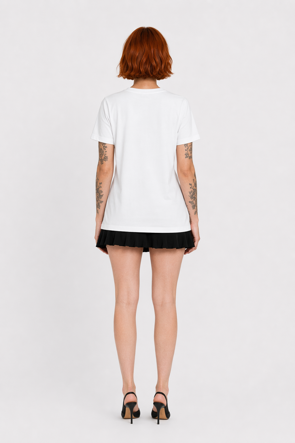 Dudu & Bubu Casual Tee Featuring Adorable Bubu Design White