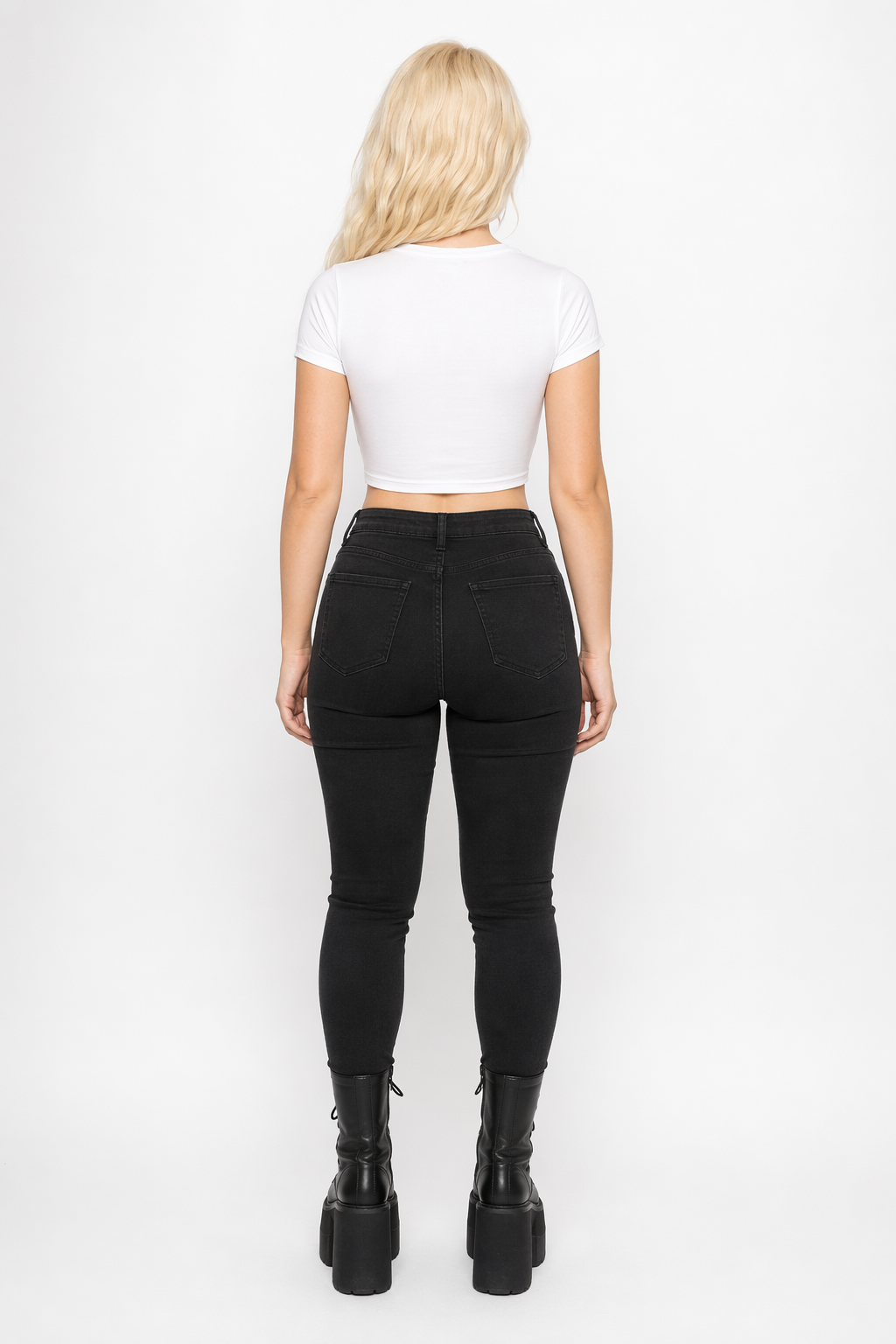 Care Bears Inspired Bright White Crop Top for Kawaii Fashion S