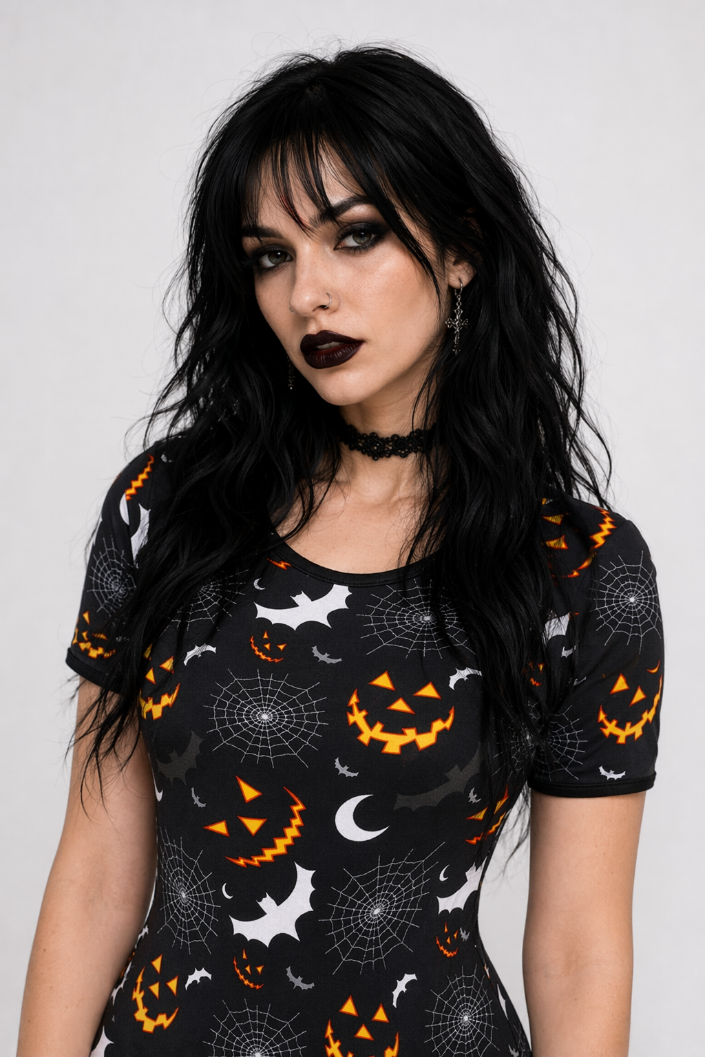 Spooky Cute Black Adult Onesie Available Org Instock with Size Chart XL