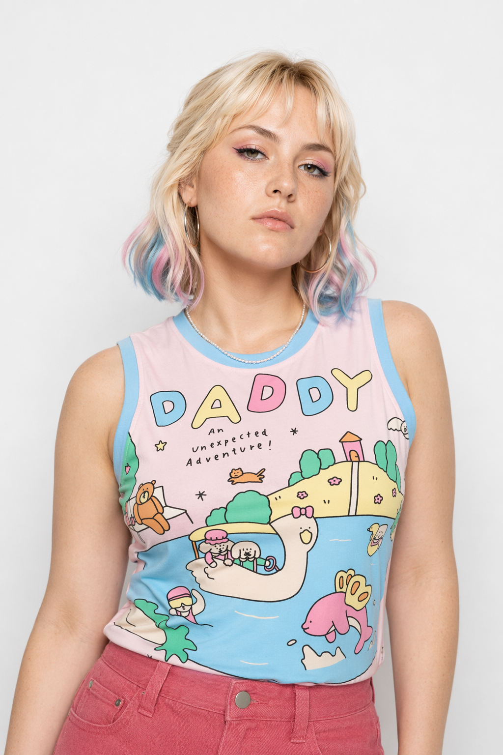 Cute Daddy Adventure Tank for Fun Fashion Statements S