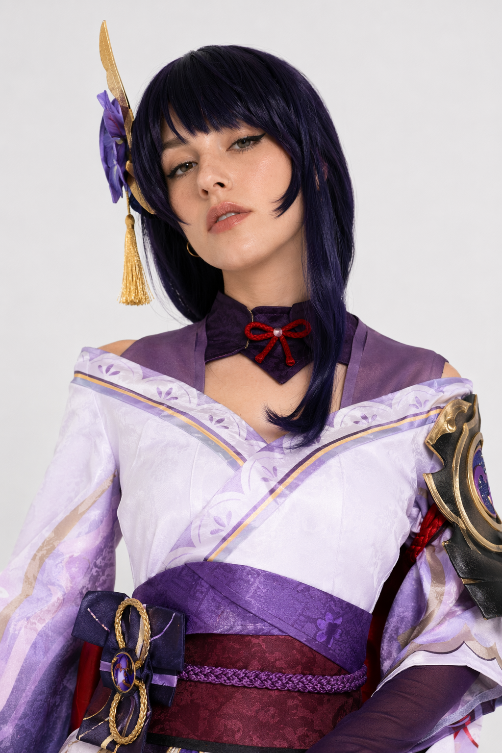 Genshin Impact Raiden Shogun Cosplay Costume 36