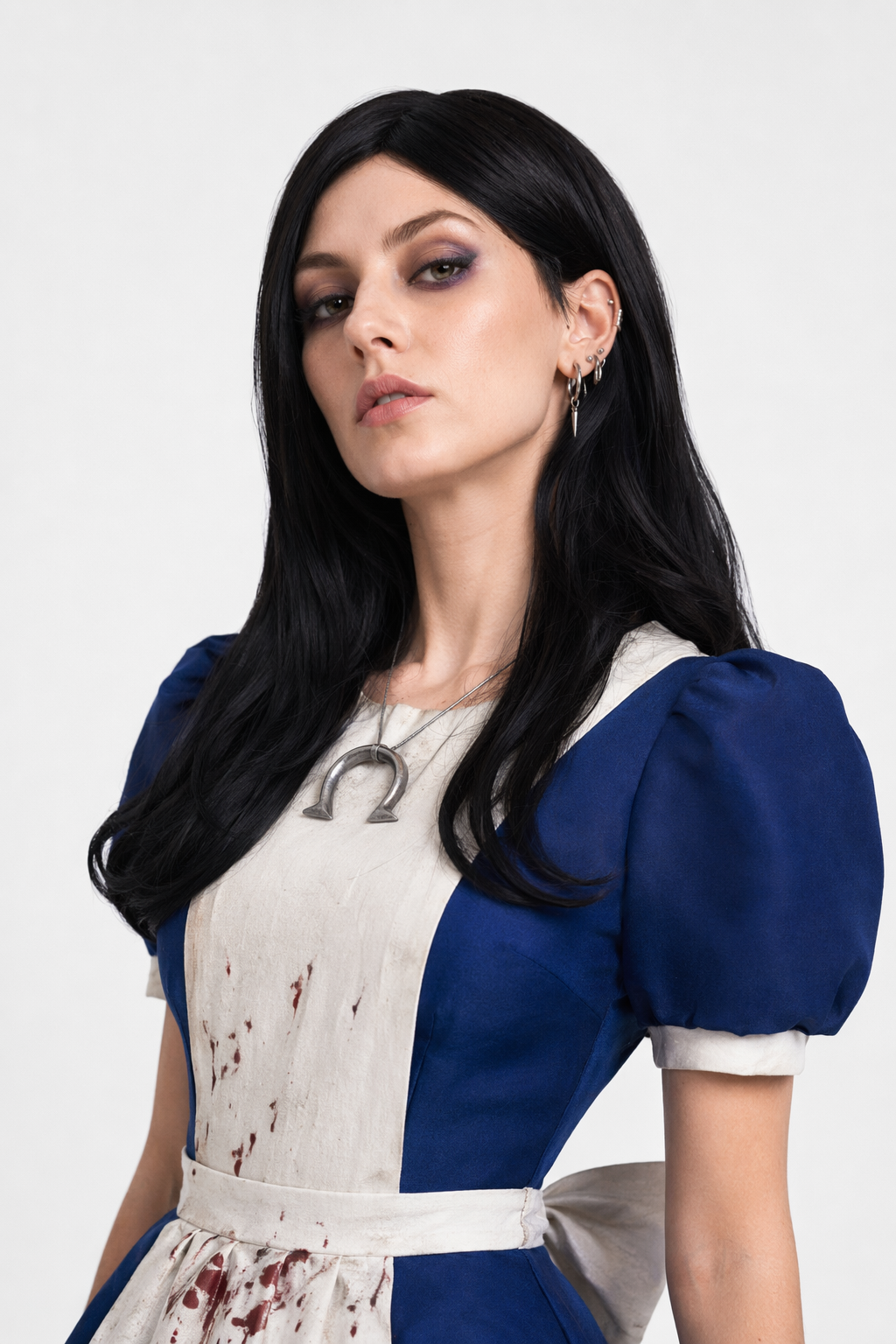 Alice: Madness Returns Alice Liddell Royal Suit Dress Cosplay Costume Set M