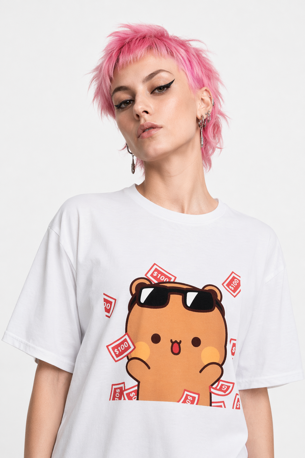 Dudu & Bubu Millionaires Shirts for a Fun and Stylish Look 2428 White