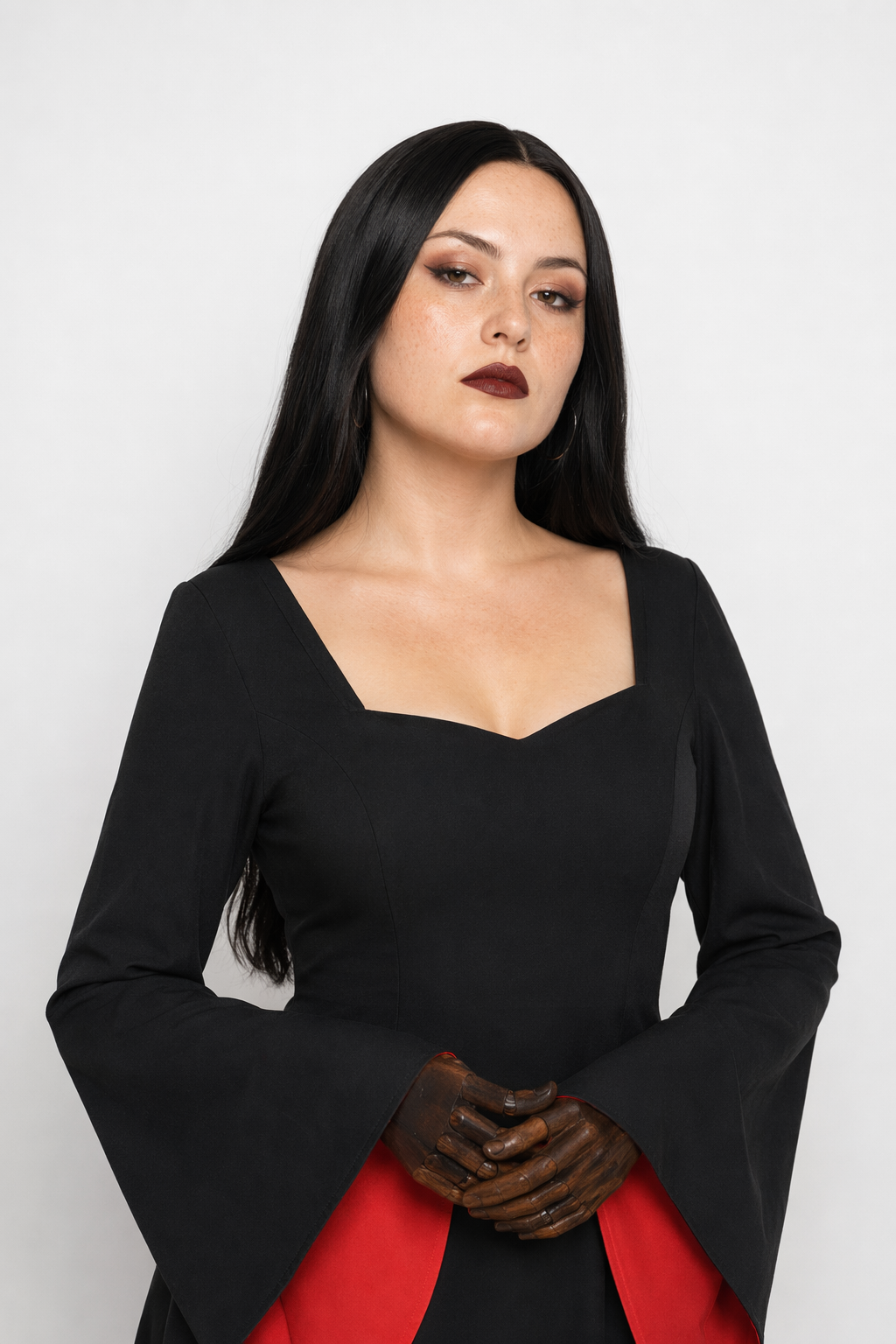 The Addams Family Morticia Wednesday Gomez Cosplay Costume Sets M