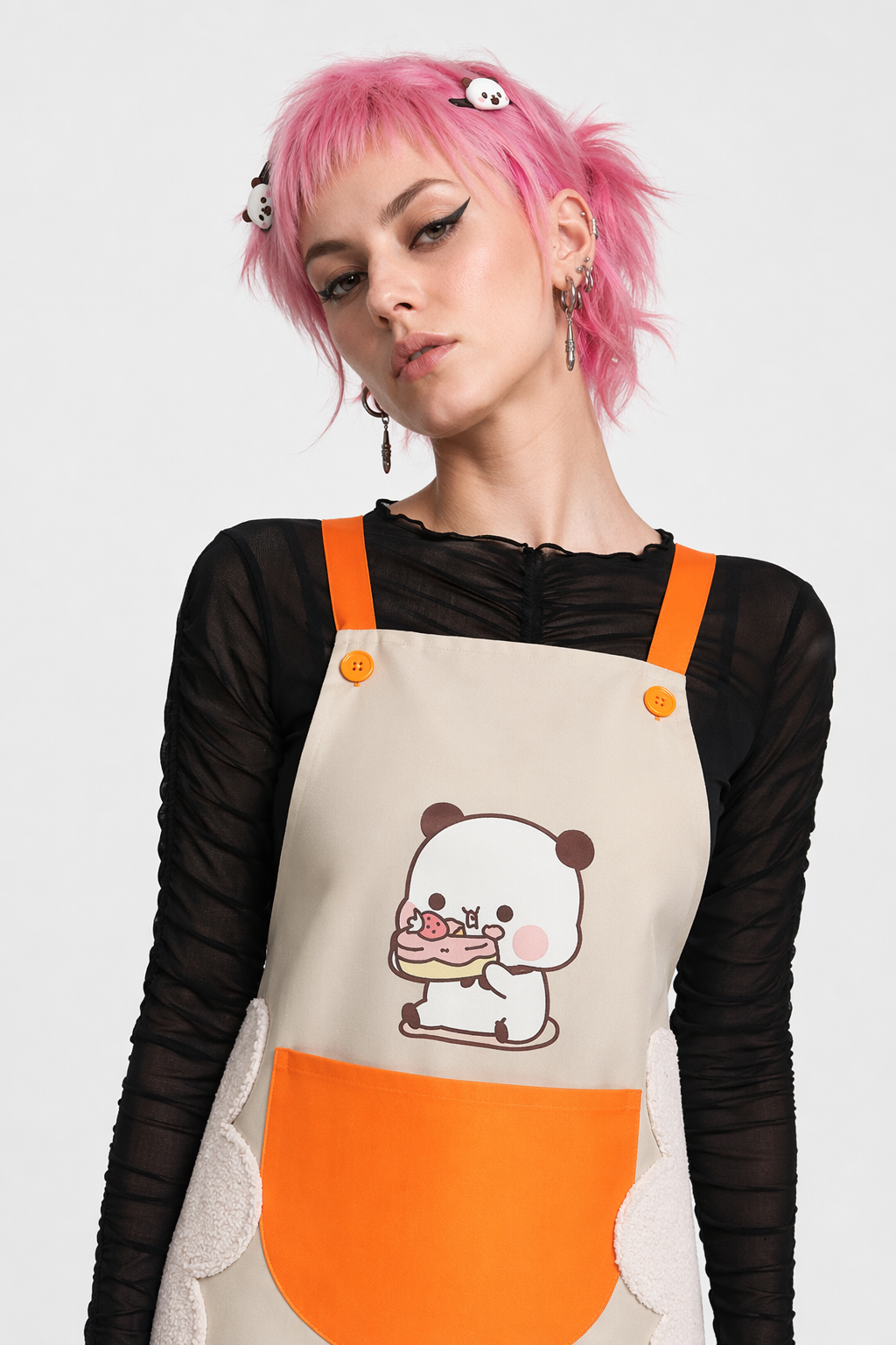 Dudu & Bubu Kitchen Apron for Fun and Stylish Cooking F