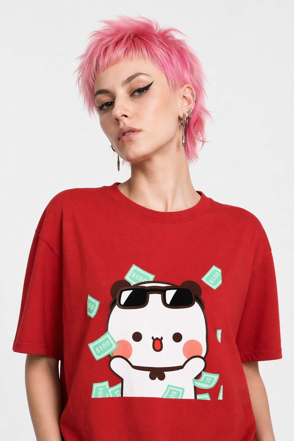 Dudu & Bubu Millionaires Shirts for a Fun and Stylish Look 2427 Red