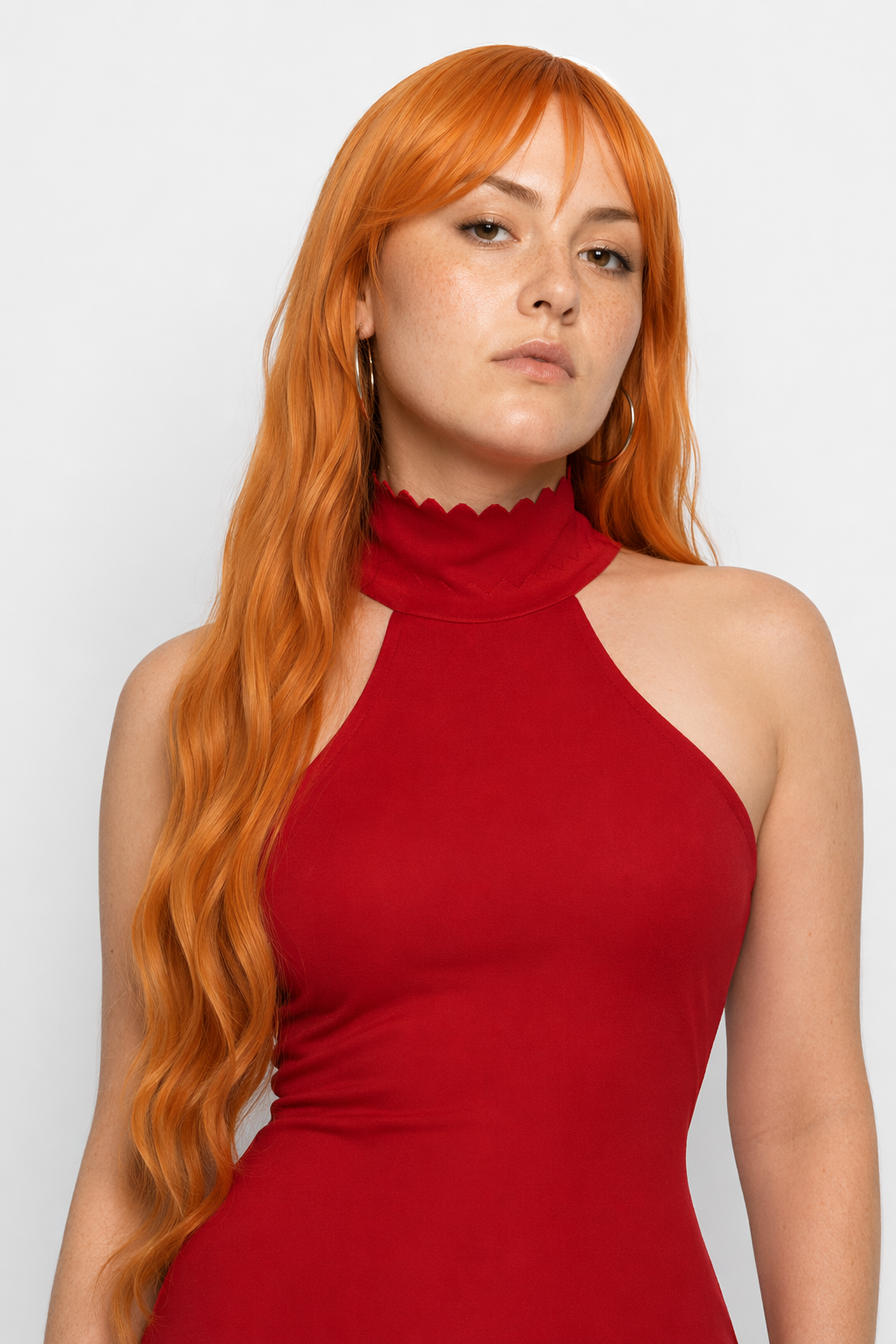 One Piece Nami Red Dress Cosplay Default