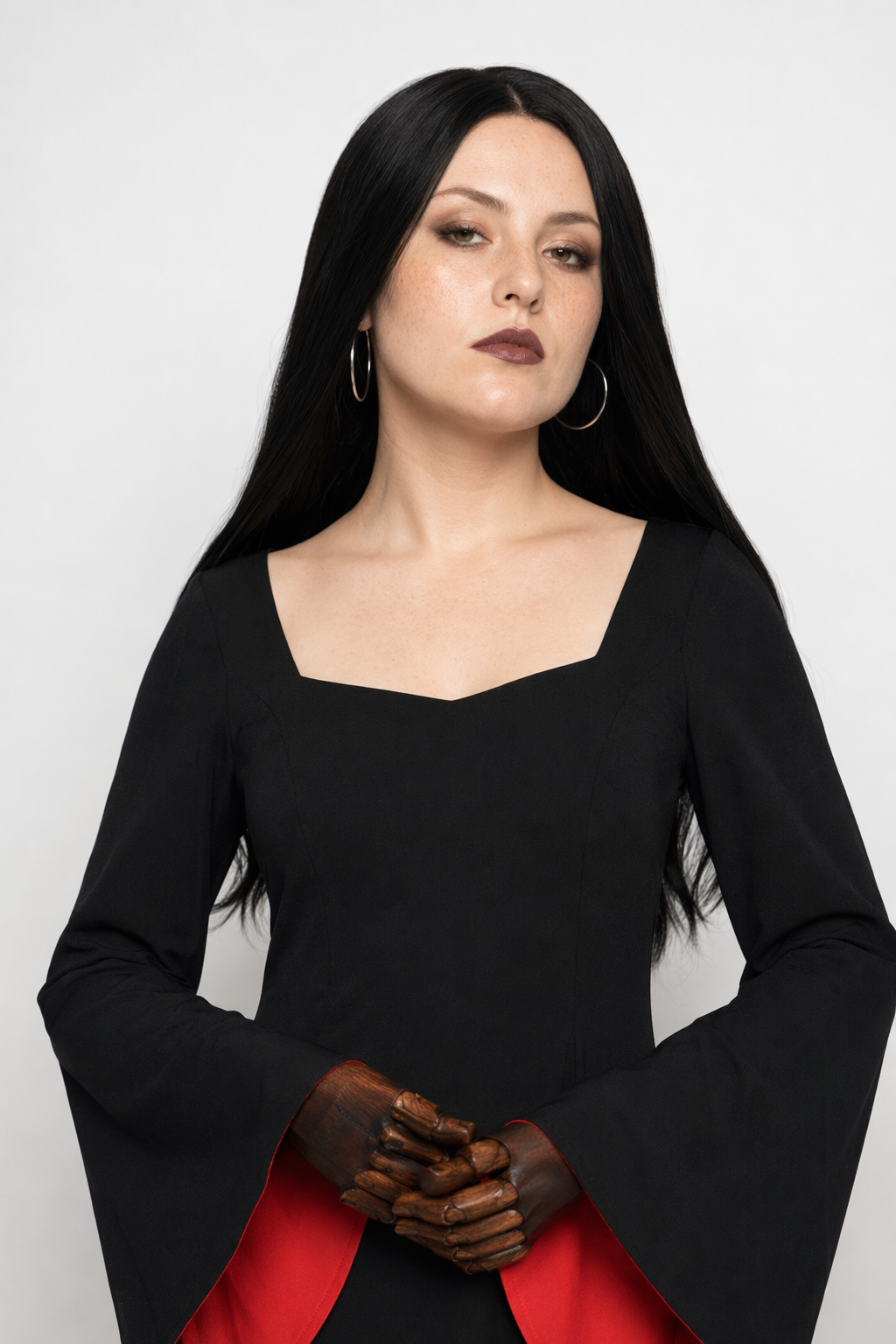 The Addams Family Morticia Wednesday Gomez Cosplay Costume Sets L