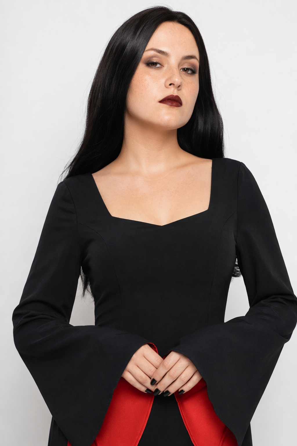 The Addams Family Morticia Wednesday Gomez Cosplay Costume Sets XXL