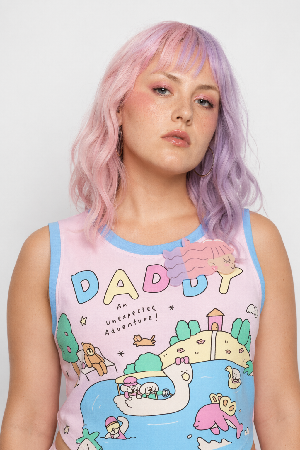 Cute Daddy Adventure Tank for Fun Fashion Statements M