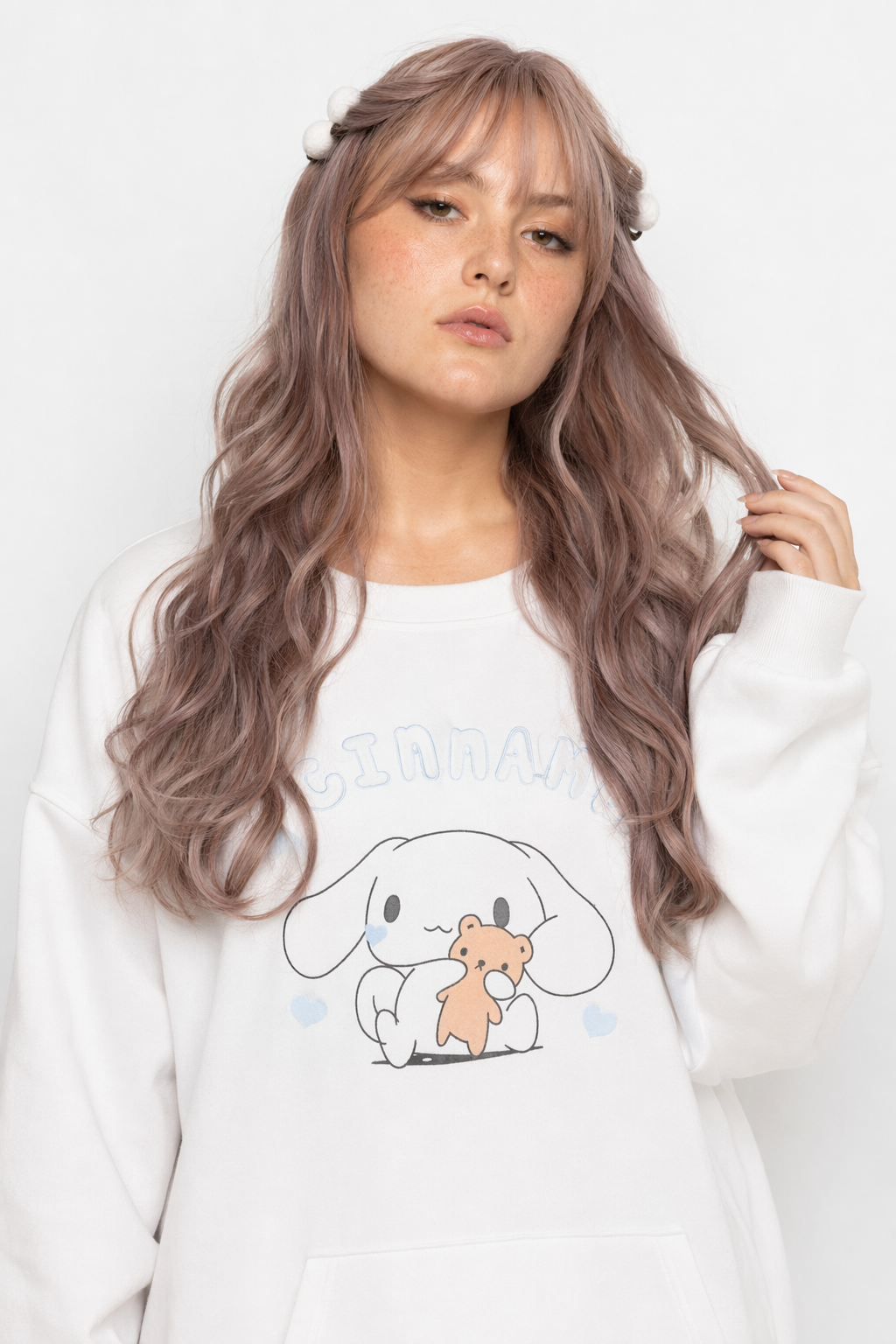 Oversized Cozy Cinna Hoodie for Cute Fashion Lovers XXL