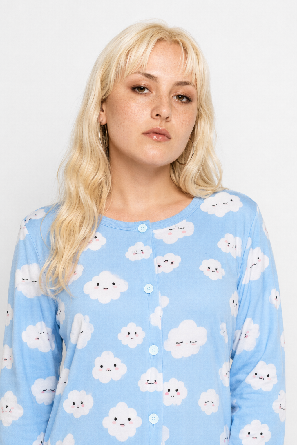 Cozy Cloud Sleeper Onesie for Sweet Dreams and Comfort L