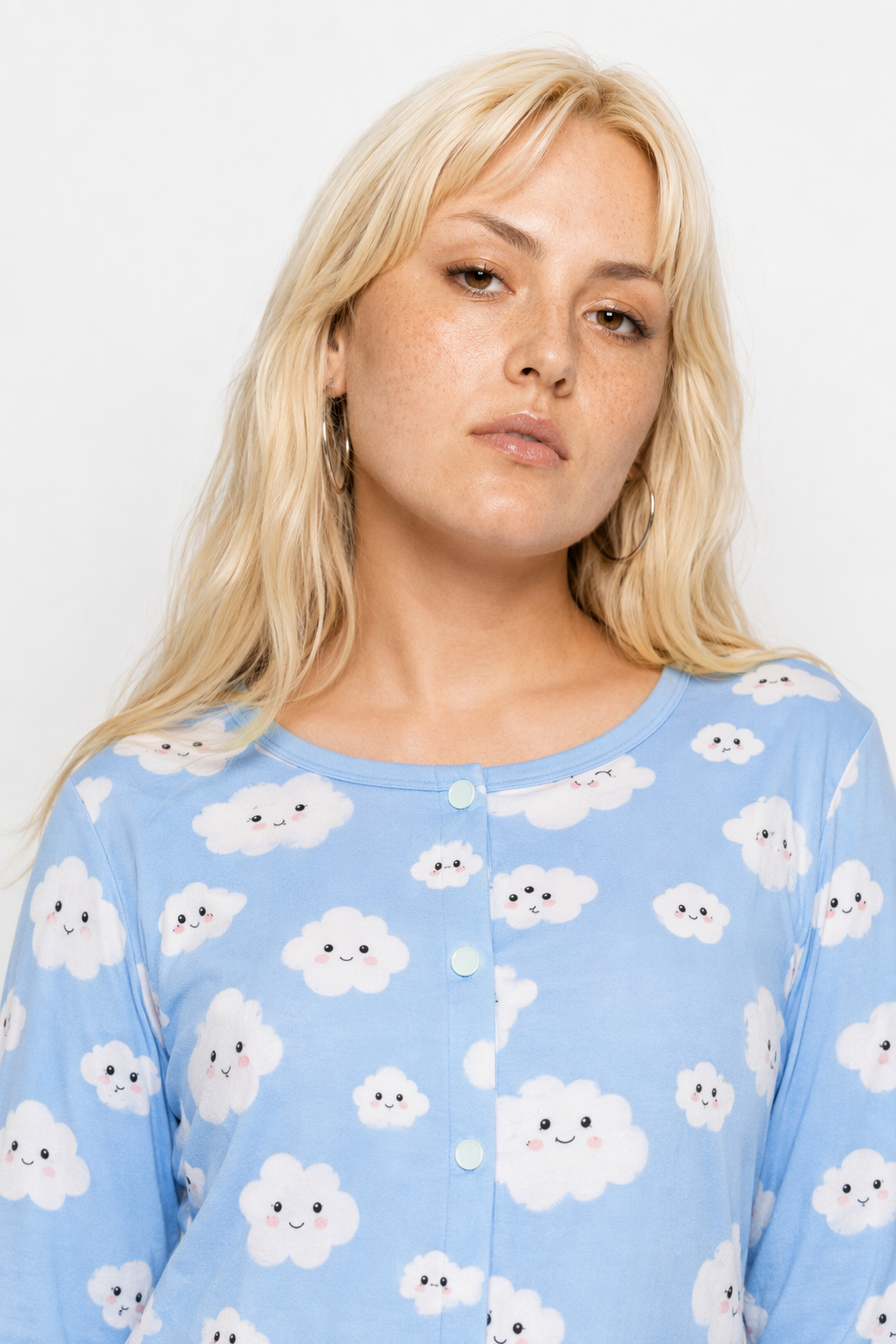Cozy Cloud Sleeper Onesie for Sweet Dreams and Comfort M