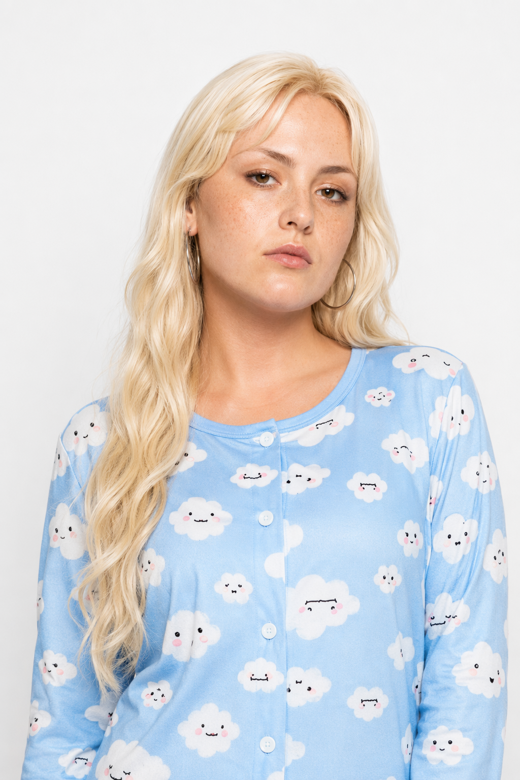 Cozy Cloud Sleeper Onesie for Sweet Dreams and Comfort S