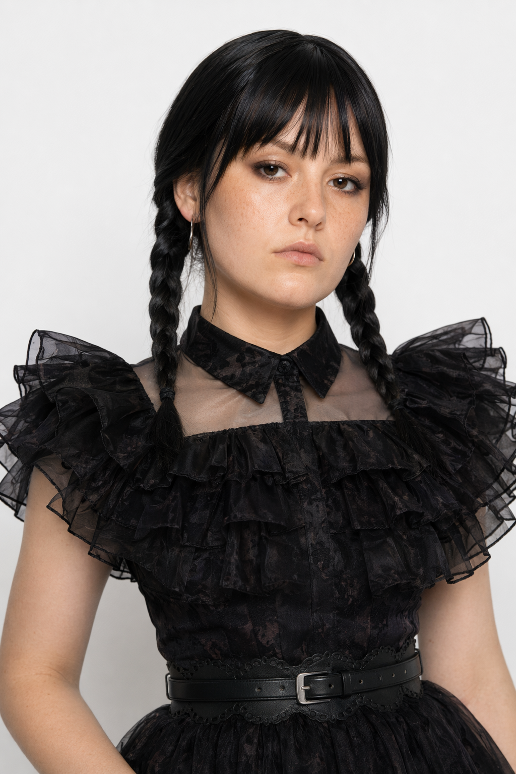 Wednesday Season 1 Ball Dress Cosplay Costume Default