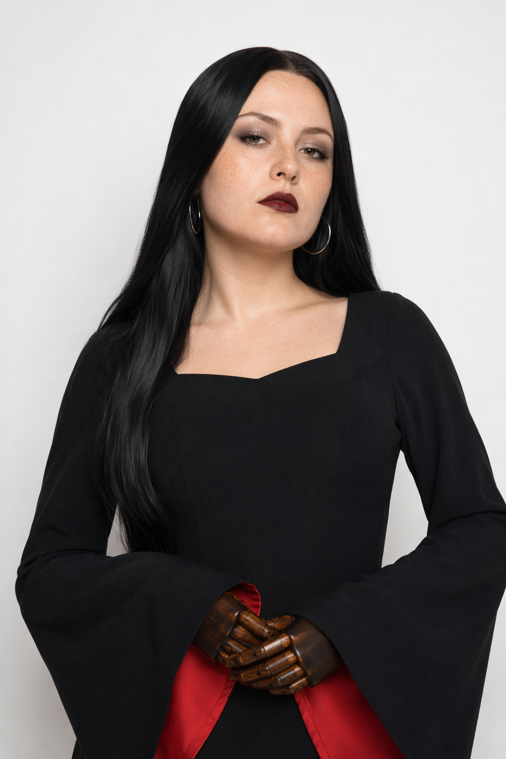 The Addams Family Morticia Wednesday Gomez Cosplay Costume Sets S