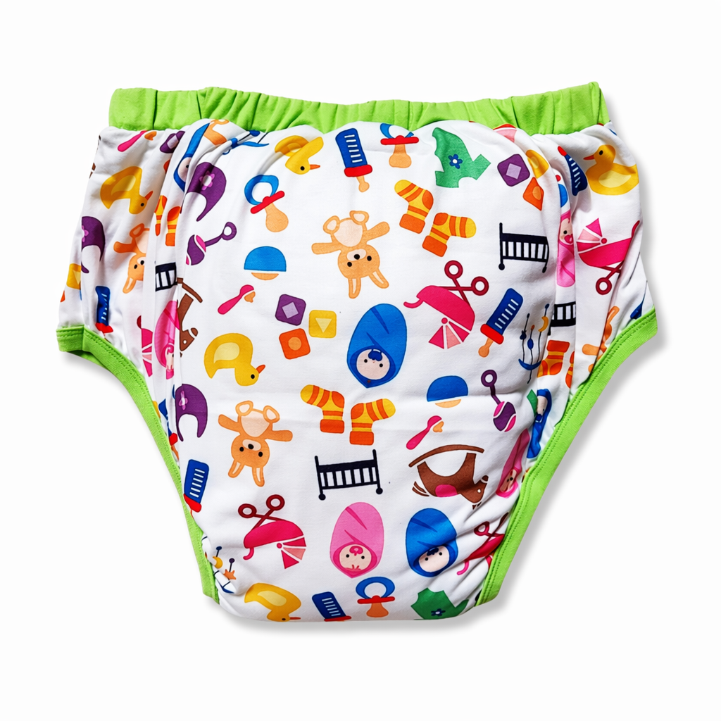 Kawaii Pattern Adult Baby Training Pants in New Condition XL