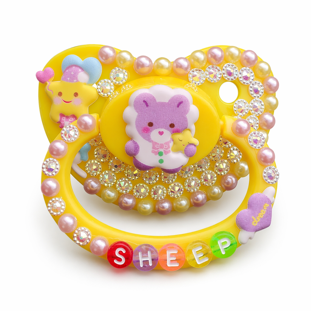 Adult-Sized BPA-Free Rubber Silicone Pacifier Default