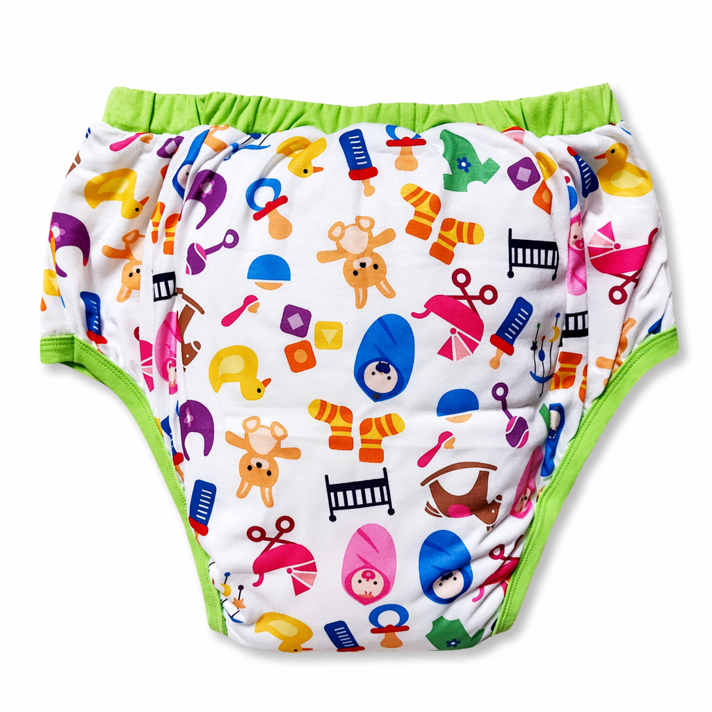 Kawaii Pattern Adult Baby Training Pants in New Condition L
