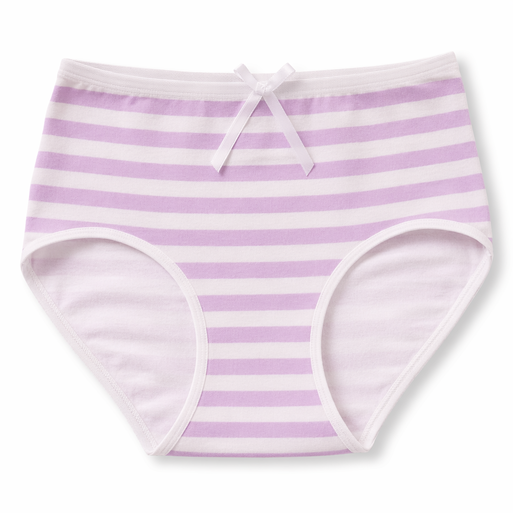 Hatsune Miku Inspired Candy-Colored Full Brief Panties Purple