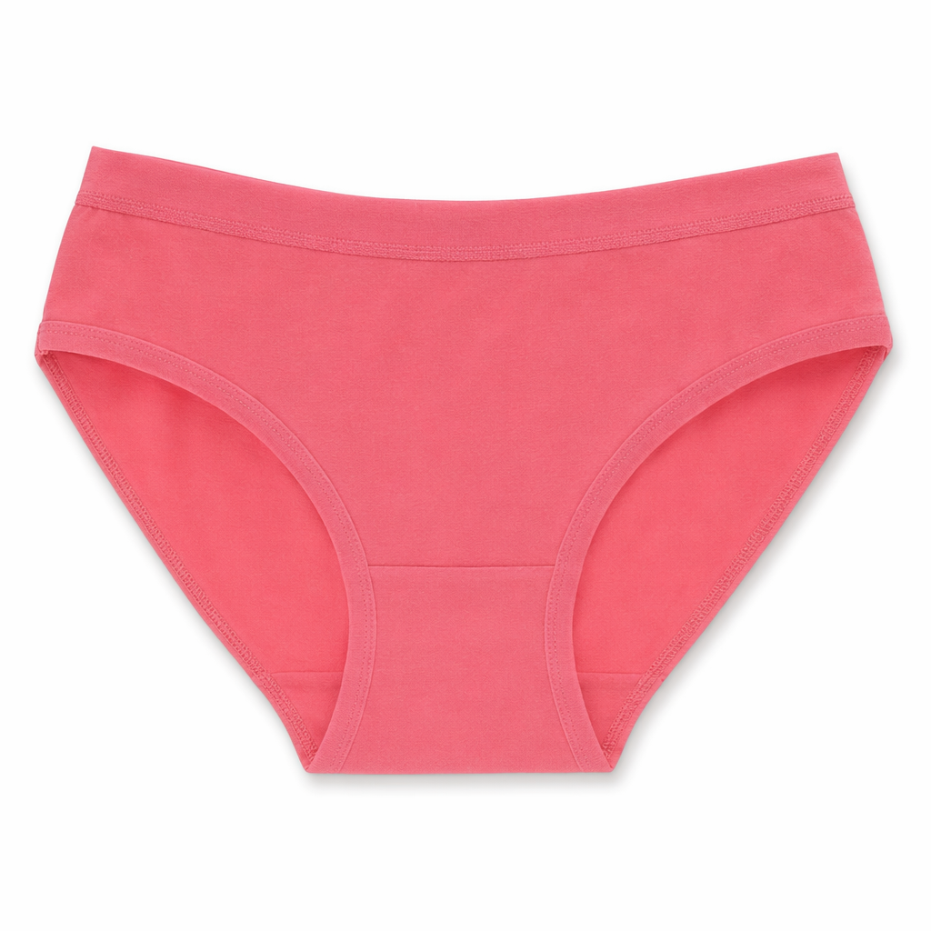 Classic Fit Panties in Adorable Patterns and Youthful Styles Red