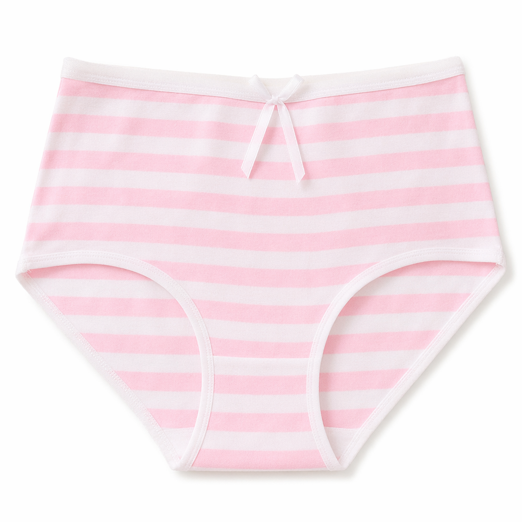 Hatsune Miku Inspired Candy-Colored Full Brief Panties Pink