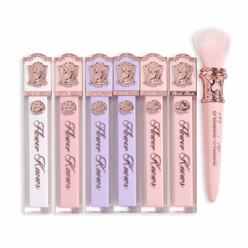 Crystal Embellished Jelly Liquid Lipsticks for a Luxurious Vanity Display JO1